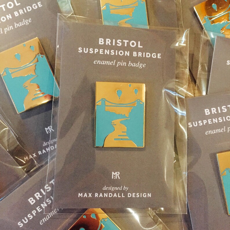 Bristol Pin Badge Etsy