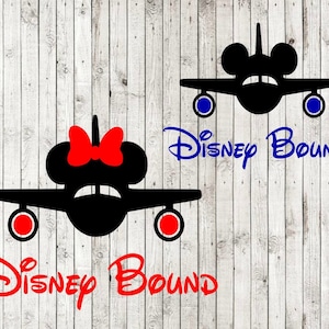 Vacation Bound svg bundle, vacation svg, family trip svg, mickey mouse plane svg, clipart, cut files for cricut silhouette