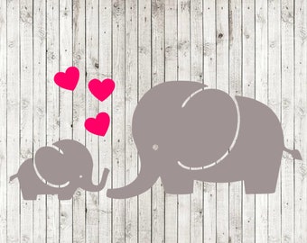 Download Elephant cut file | Etsy