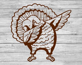 Thanksgiving Decor Womens Pendant Bangle Bracelet Dabbing Turkey Bird 