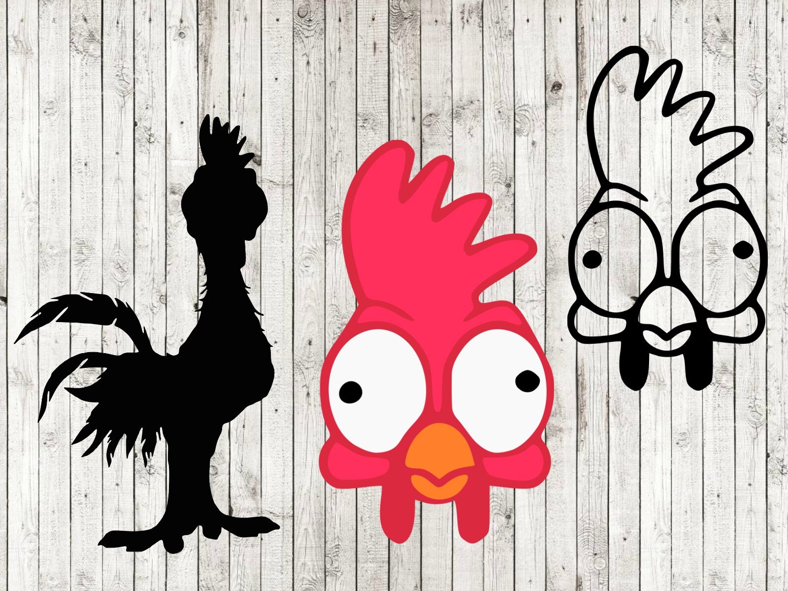 Hei Hei Svg Bundle Hei Hei Clipart Moana Svg Bundle Moana Etsy