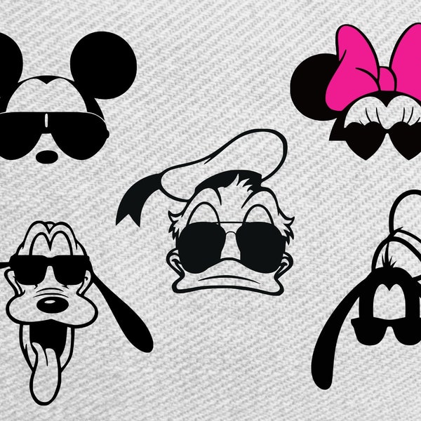 Mickey sunglasses svg, minnie mouse sunglasses svg, mickey mouse sunglasses svg, pluto sunglasses svg, goofy sunglasses svg, png, pluto svg