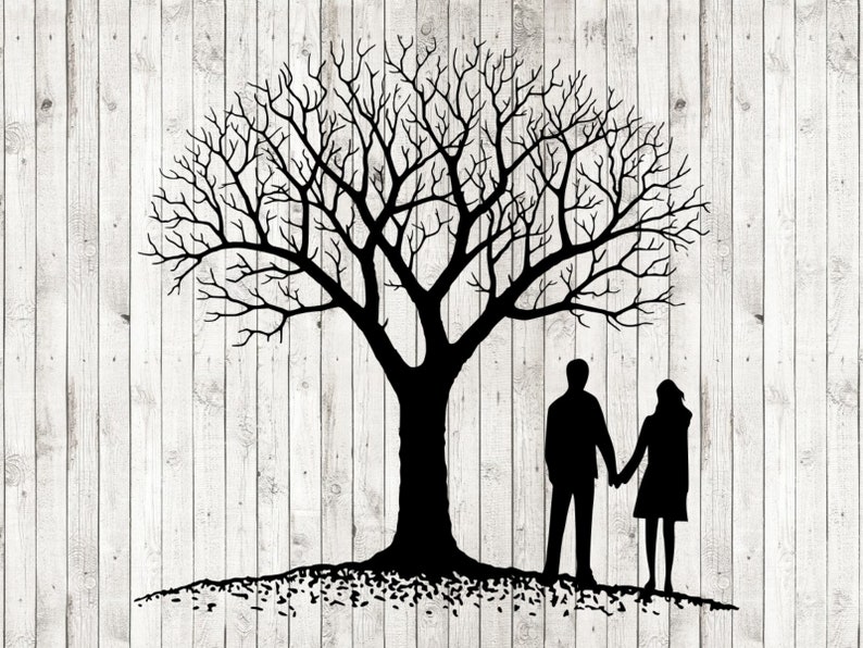 Download Tree silhouette svg couple under tree svg family tree svg ...