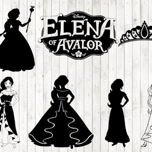 Elena of avalor svg, elena of avalor clipart, elena svg, cut files for cricut silhouette, png, eps