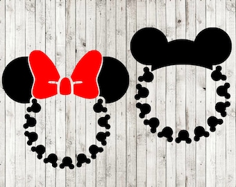 Mickey Mouse SVG Bundle, Mickey cut file, clipart, minnie mouse svg, cut files for cricut silhouette, png, eps, svg