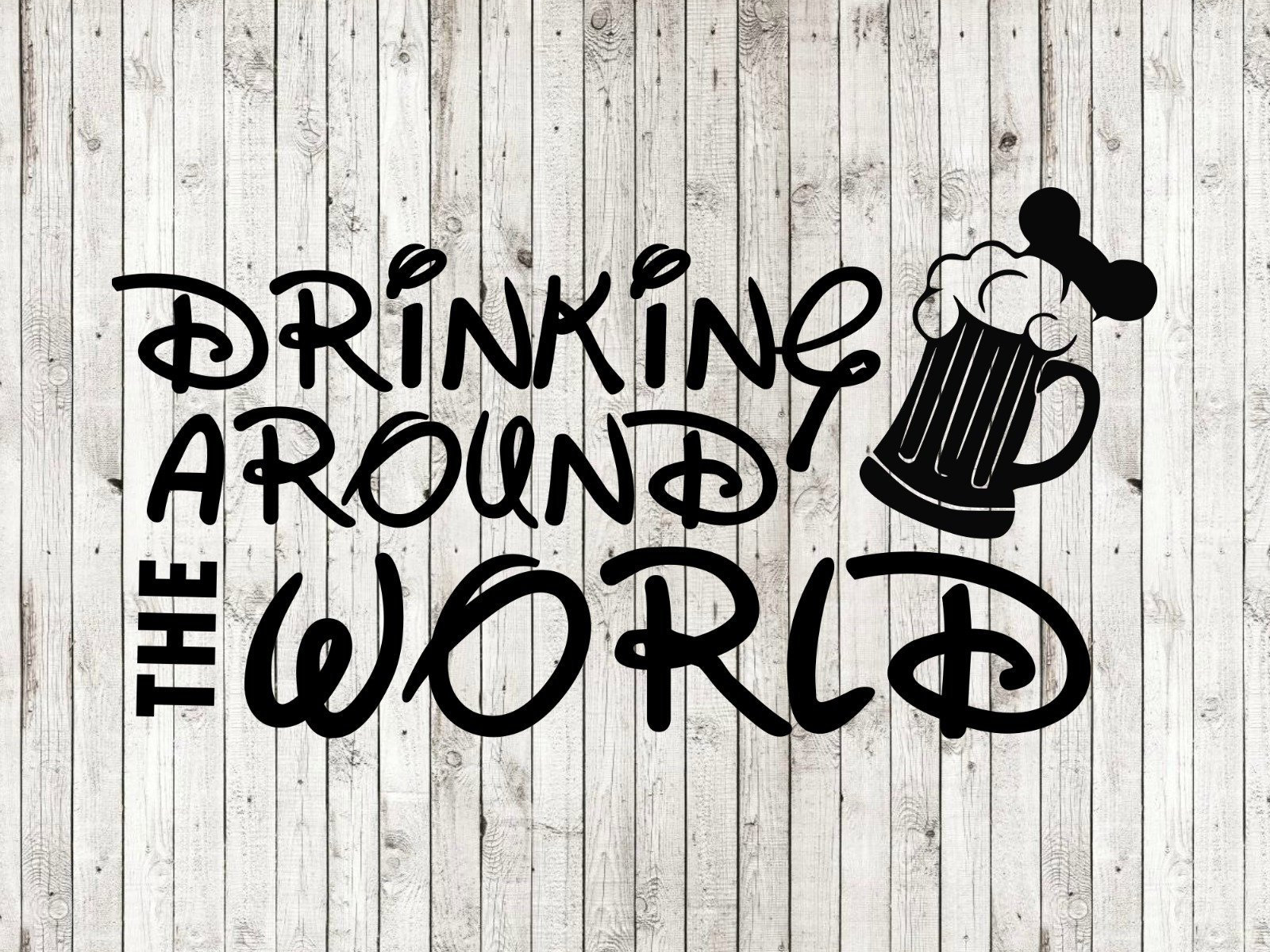 Epcot Svg Drinking Around the World Svg Epcot Beer Instant Etsy