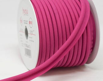 18mm Wide Fuchsia Pink Flanged Piping Trim, Piping Cord - Sold by the Metre