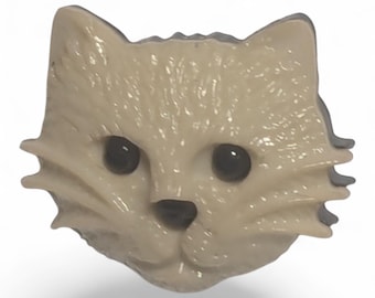 Bottoni con gambo in plastica a forma di gatto da 18 mm - Scelta della dimensione della confezione