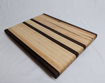 Walnut/Maple Edge Grain Cutting Board