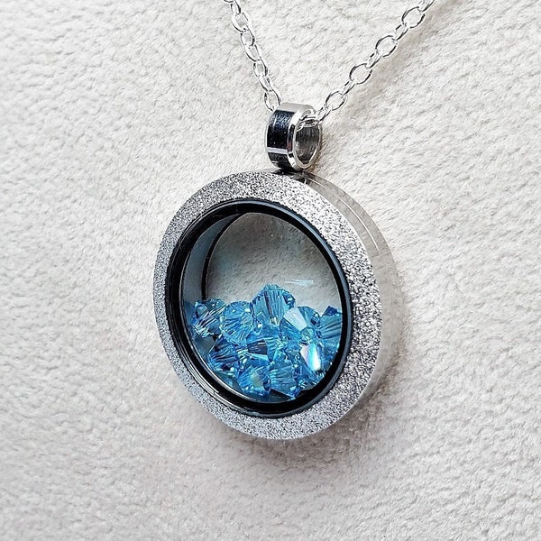Shadow Box Pendant Etsy