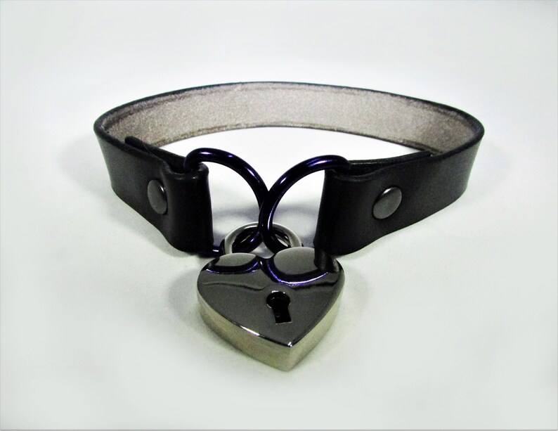 Padlock Collar Etsy