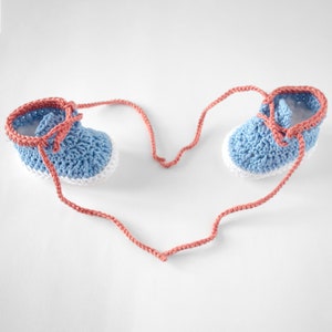 Baby booties crochet, newborn shoes