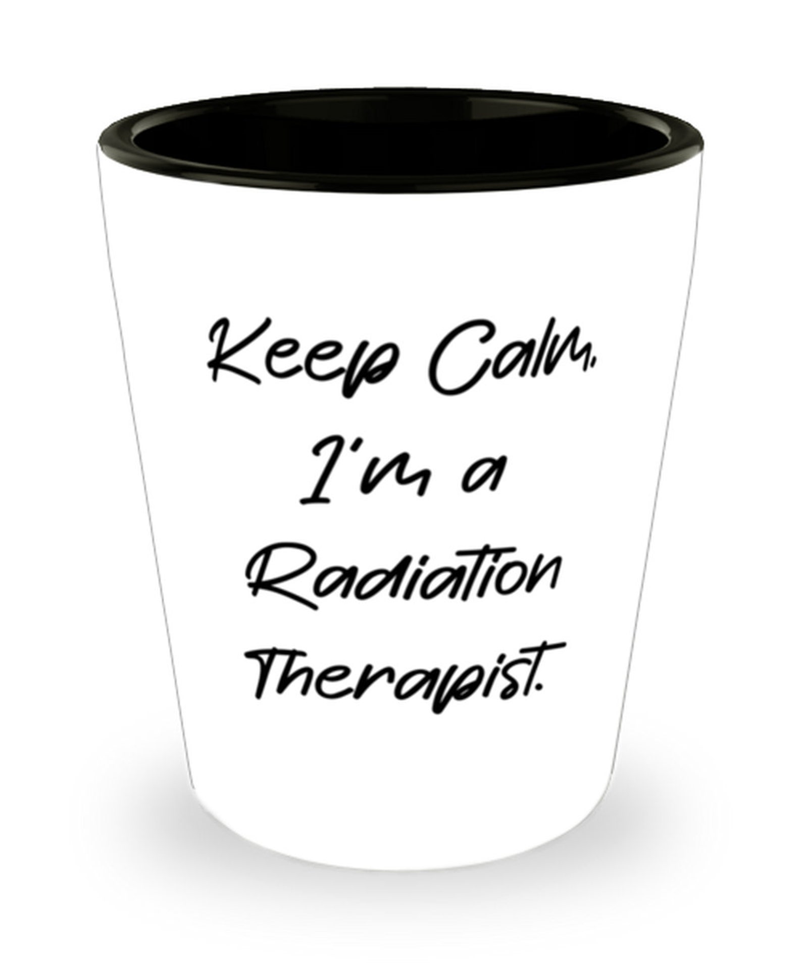 Joke Radiation Therapist Gifts Keep Calm I'm A Radiation Etsy