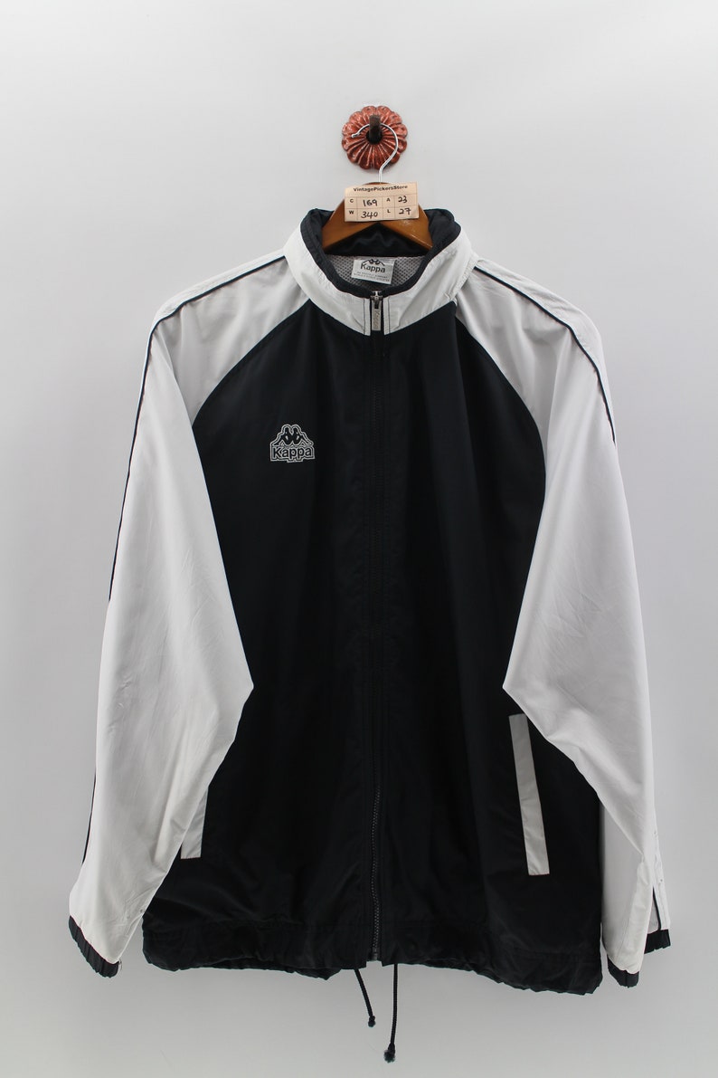 Vintage 90/'s KAPPA Outfit Jacket Medium Unisex KAPPA FINEST Support Sportwear Gear Hoodie Jacket Unisex Size M