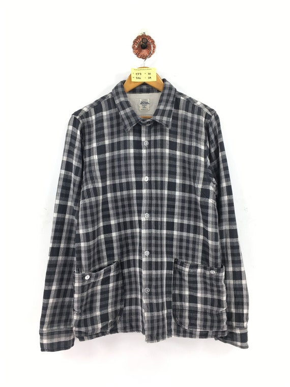 Vintage Spell Bound Japan Works Flannel Shirt Unisex Medium | Etsy