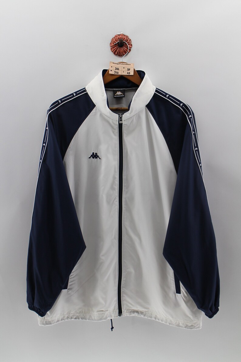 Vintage 90 S Kappa Windbreaker Light Jacket Large Kappa Etsy Vintage 90 S Kappa Windbreaker Light Jacket Large Kappa Etsy