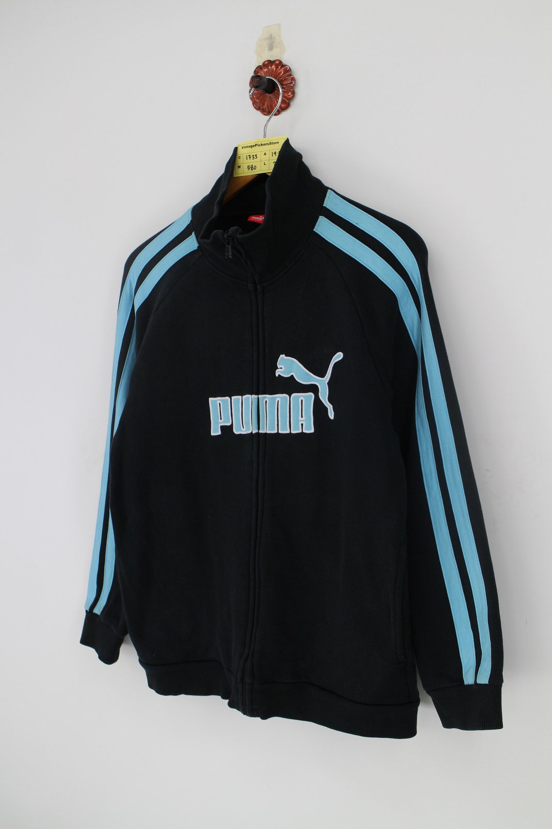 Vintage 90's PUMA Sports Sweater Small Unisex Puma Big | Etsy