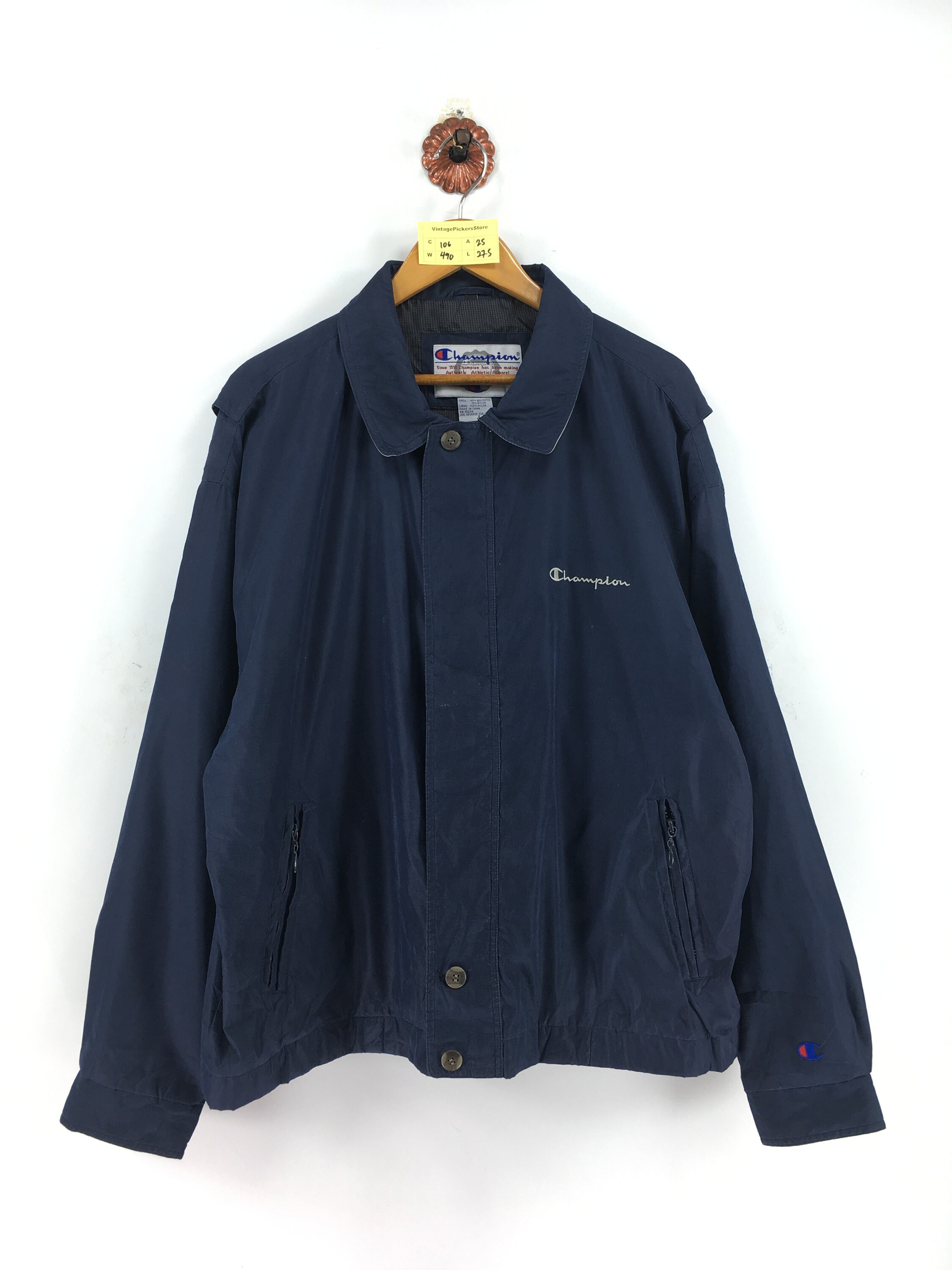 champion authentic athletic apparel jacket