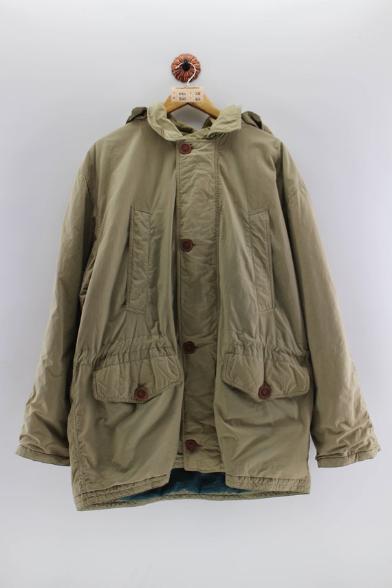 Vintage UNITED COLORS of BENETTON Parka Jacket Ove