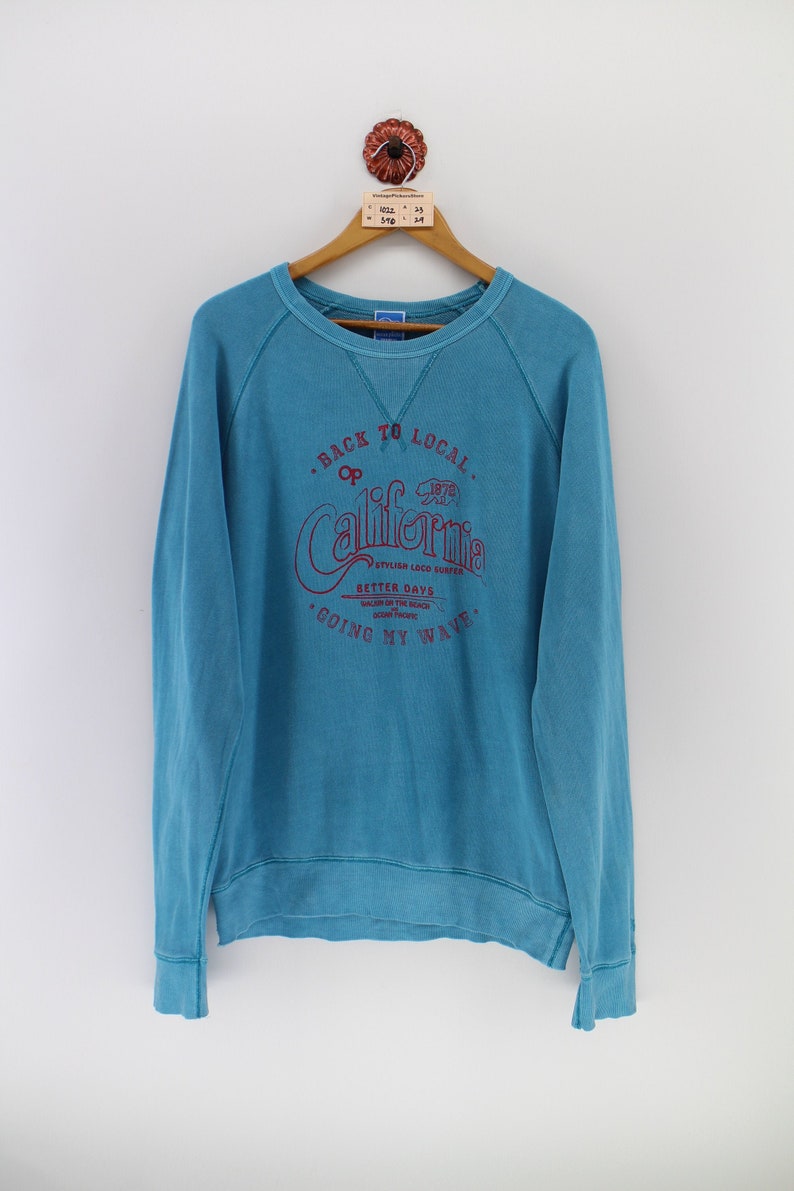 OCEAN PACIFIC Sunwear Pullover Sweatshirt Large Unisex Vintage | Etsy