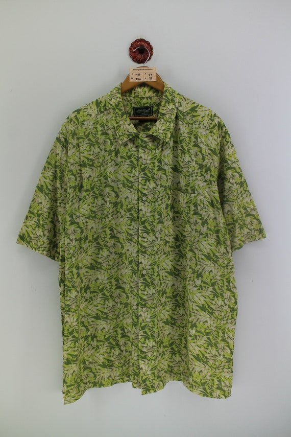 Vintage HAWAIIAN Eddie Bauer Cotton Shirt Mens Xlarge 90s - Etsy UK
