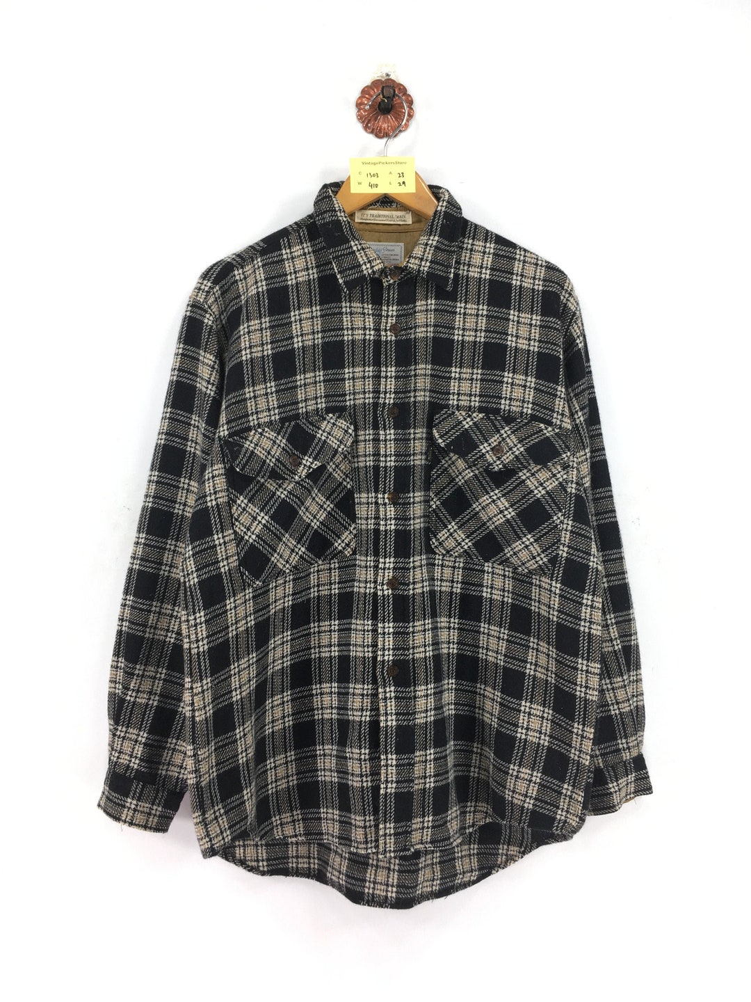 Vintage 90s BIG JOHN Plaid Checkered Flannel Shirt Unisex - Etsy
