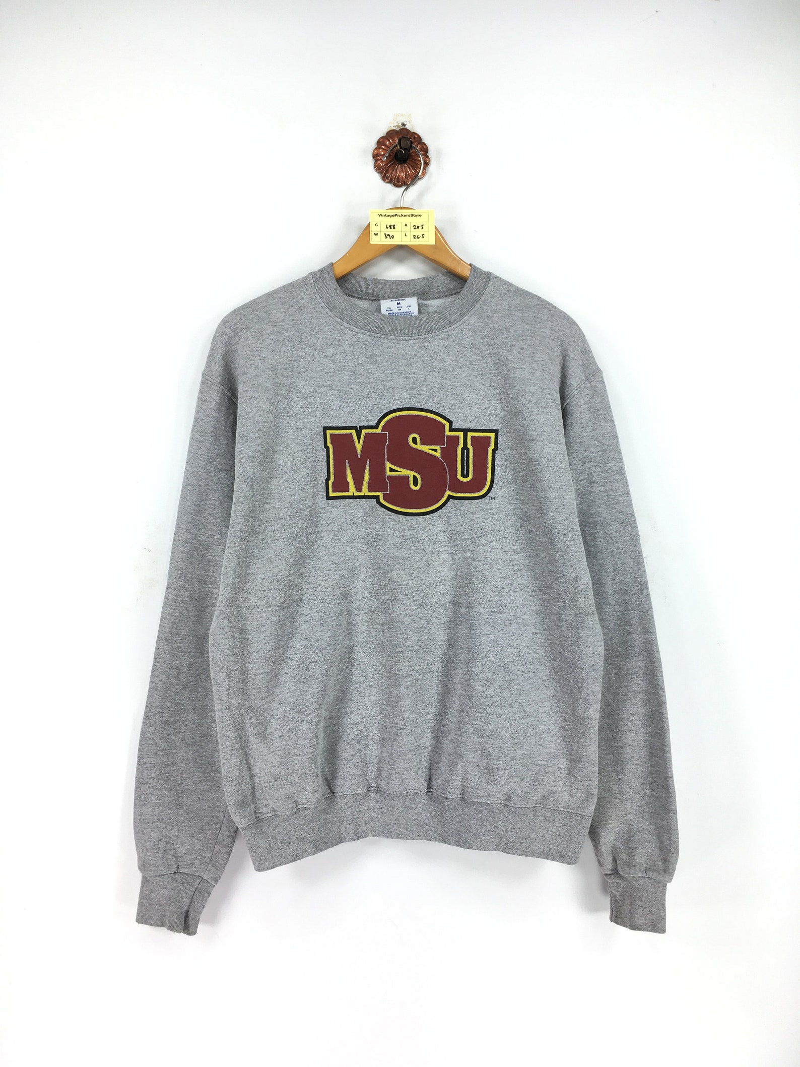 Vintage Champion MSU Pullover Sweatshirt Unisex Medium | Etsy