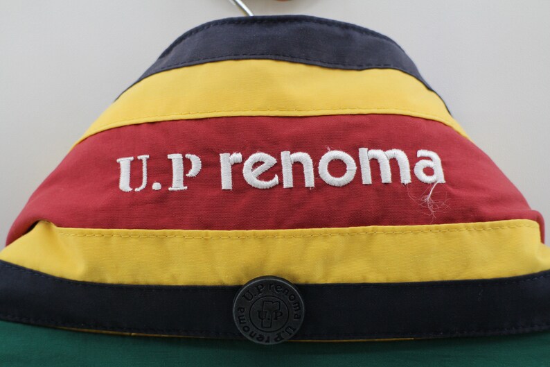 RENOMA Multicolor Sportwear Jacket Unisex Large Vintage 1990/'s Renoma Sportswear SkiWear Hoodie Jacket Activewear Zipper Jacket Size L