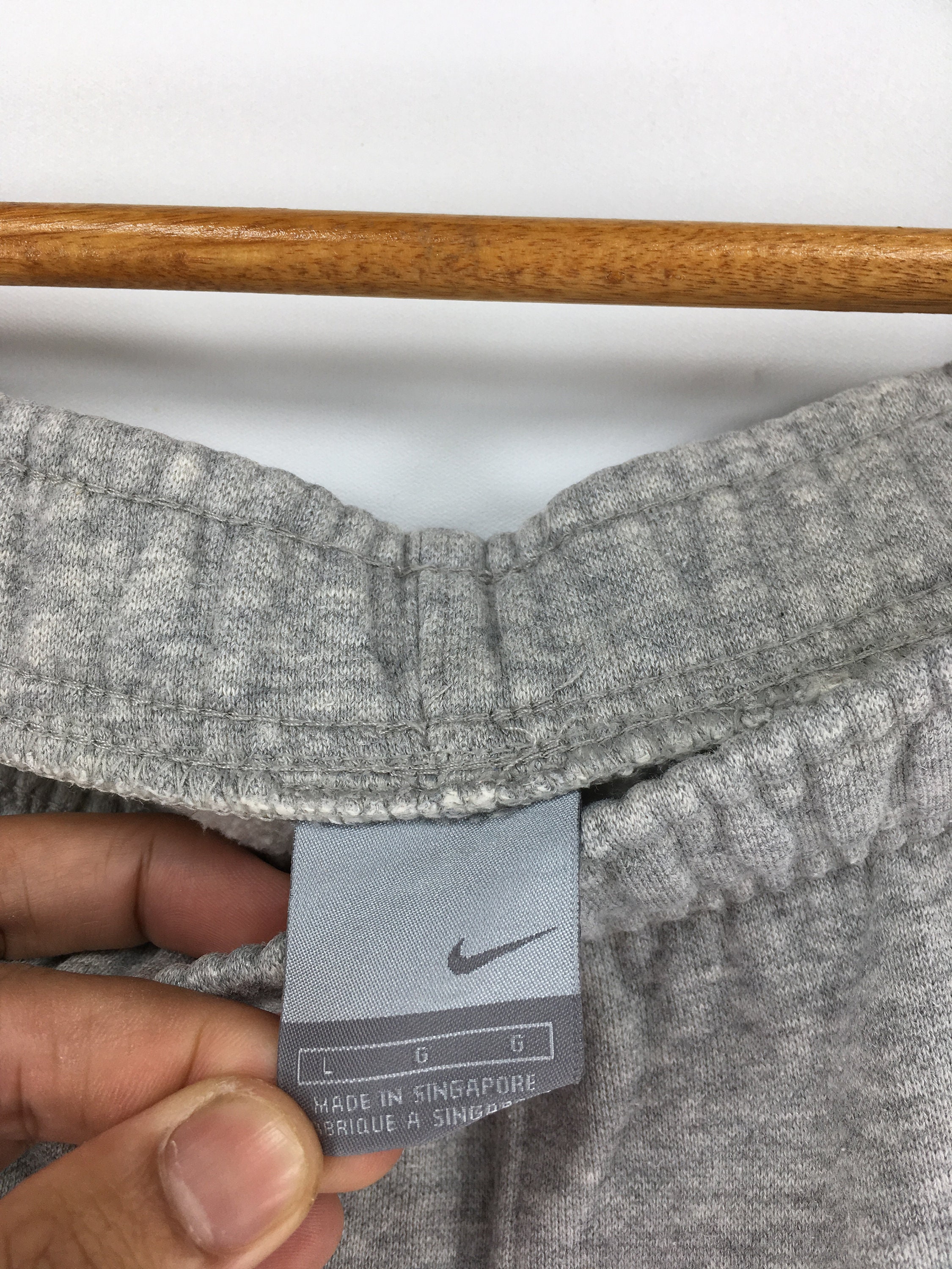 Vintage NIKE Swoosh Jogger Pants Unisex Large Nike Embroidery - Etsy