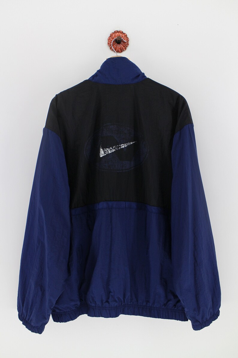 colorblock windbreaker nike