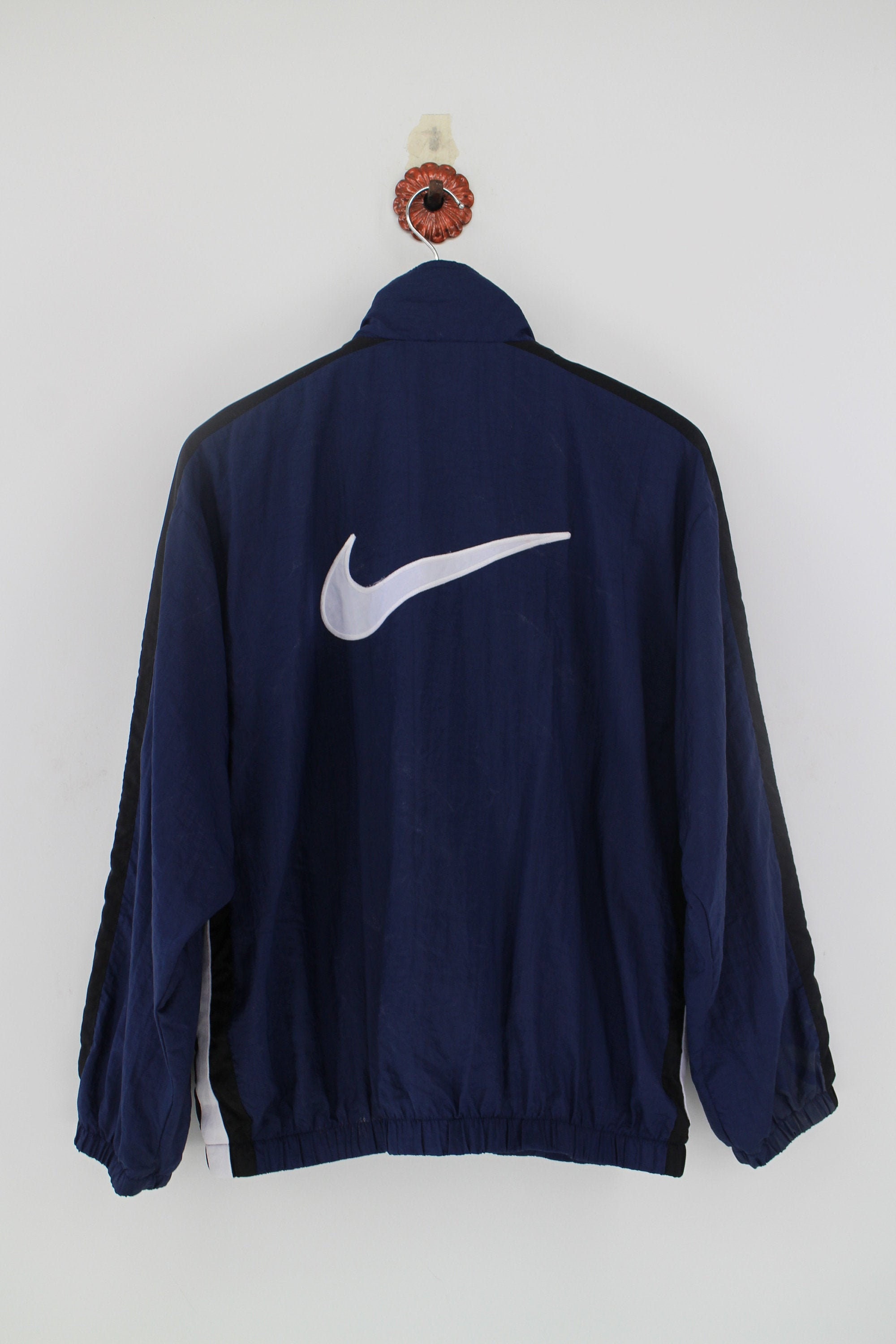 Vintage 90s NIKE Swoosh Windbreaker Jacket Medium Nike Swoosh - Etsy UK
