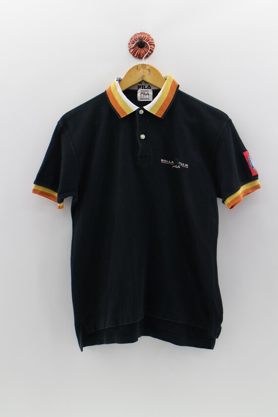 fila button up shirt