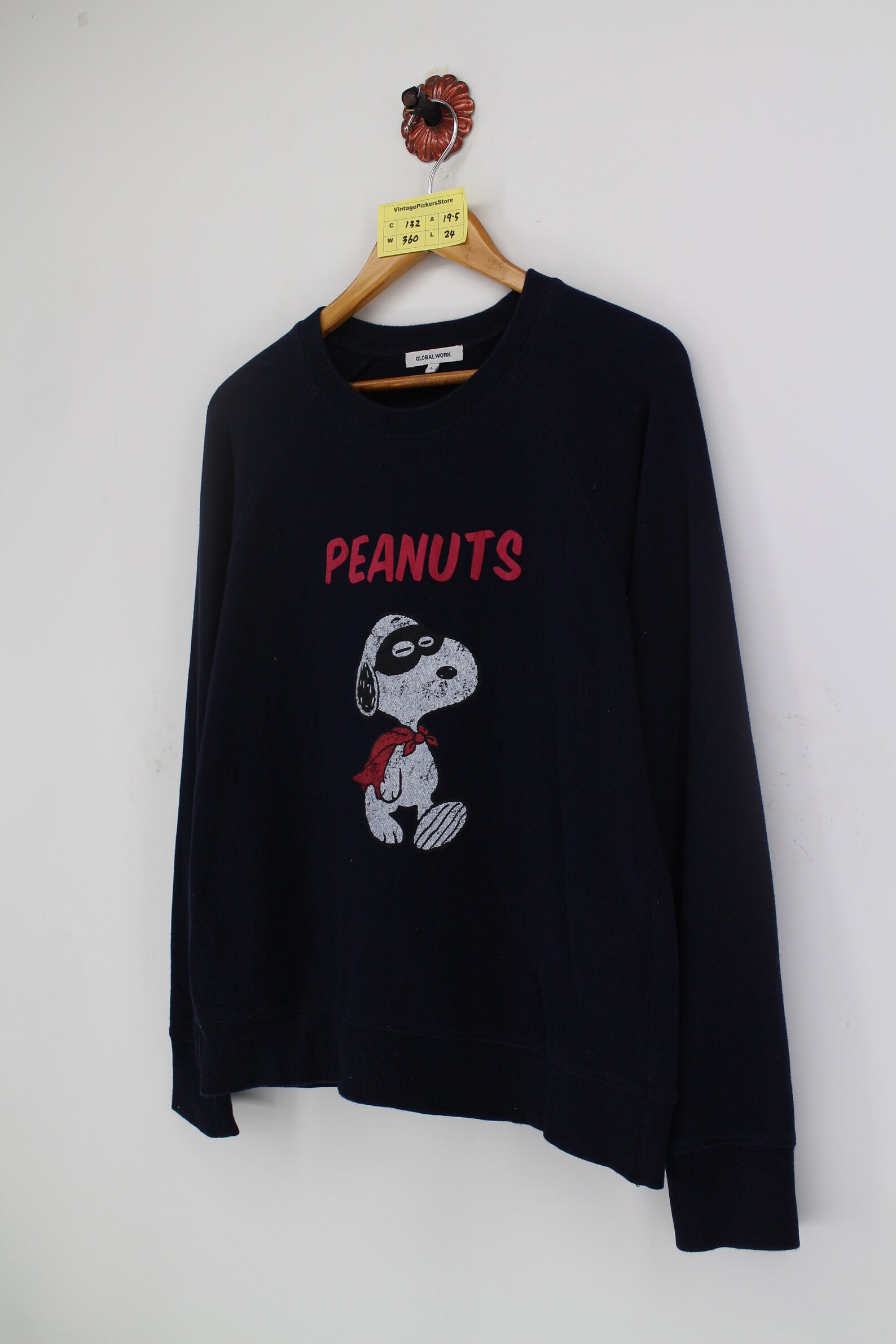 Vintage SNOOPY PEANUTS Pullover Sweatshirt Damen Medium 90er Etsy