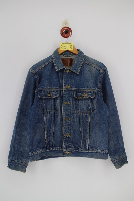Vintage 90s BLUE WAY Trucker Denim 