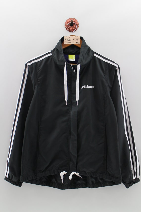 adidas three stripe jacket women's