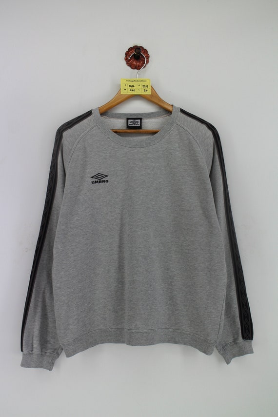 Vintage 90's UMBRO Pullover Sweatshirt Unisex Medi