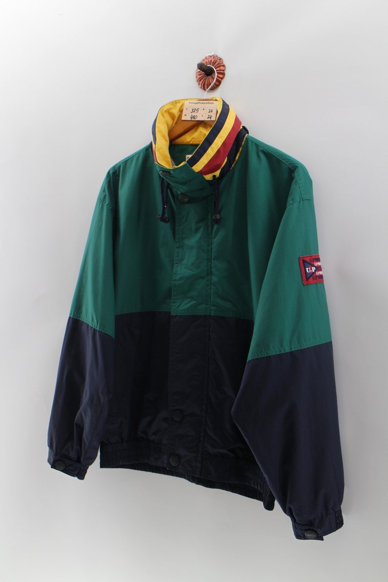 RENOMA Multicolor Sportwear Jacket Unisex Large Vintage 1990/'s Renoma Sportswear SkiWear Hoodie Jacket Activewear Zipper Jacket Size L