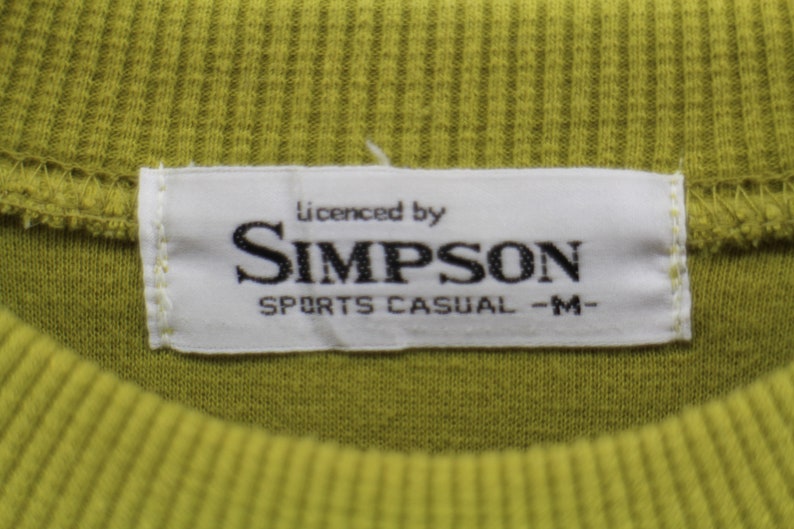 BART SIMPSON Pullover Jumper Medium Vintage 90's The | Etsy