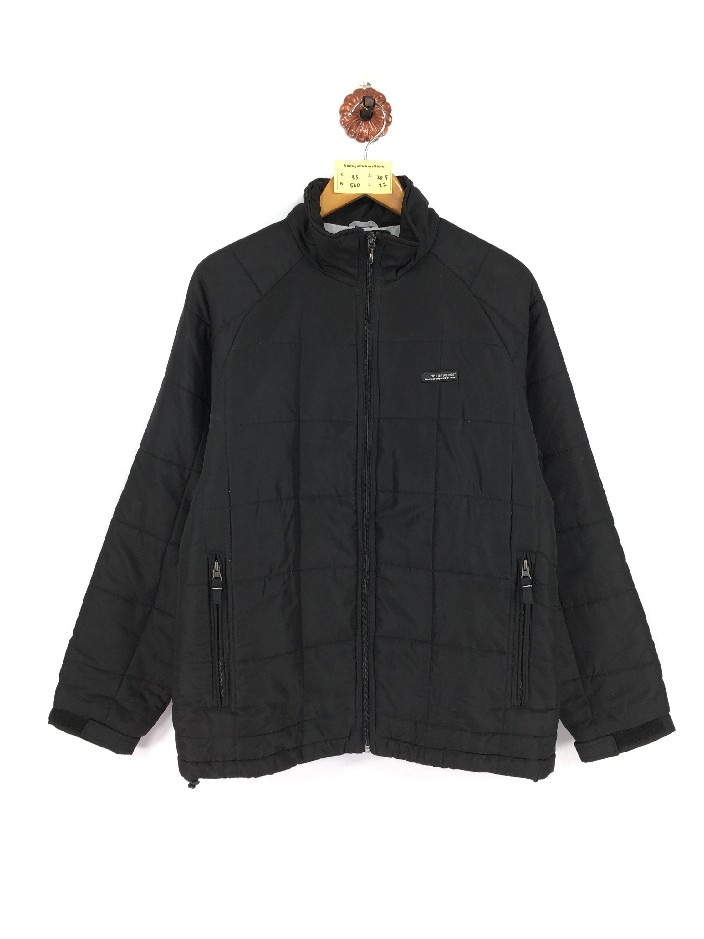 converse puffer jacket mens