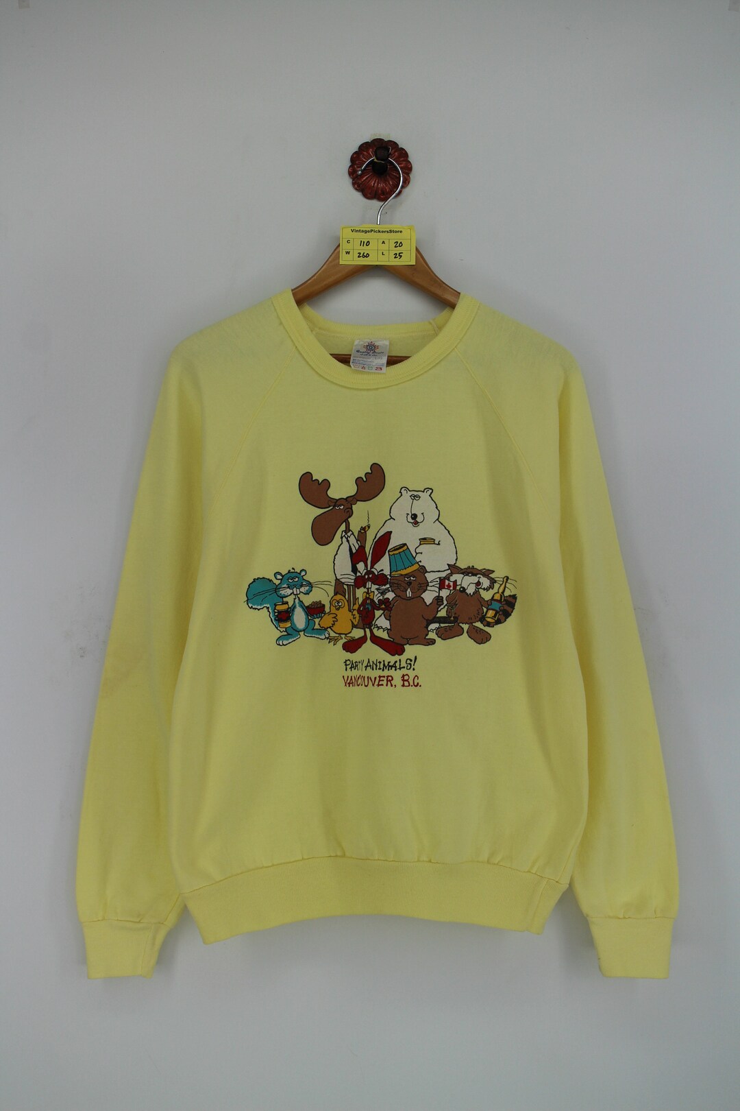 Vintage 90's Party Animals Pullover Sweatshirt Unisex - Etsy