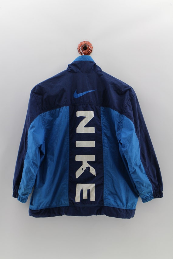 nike air jacket blue