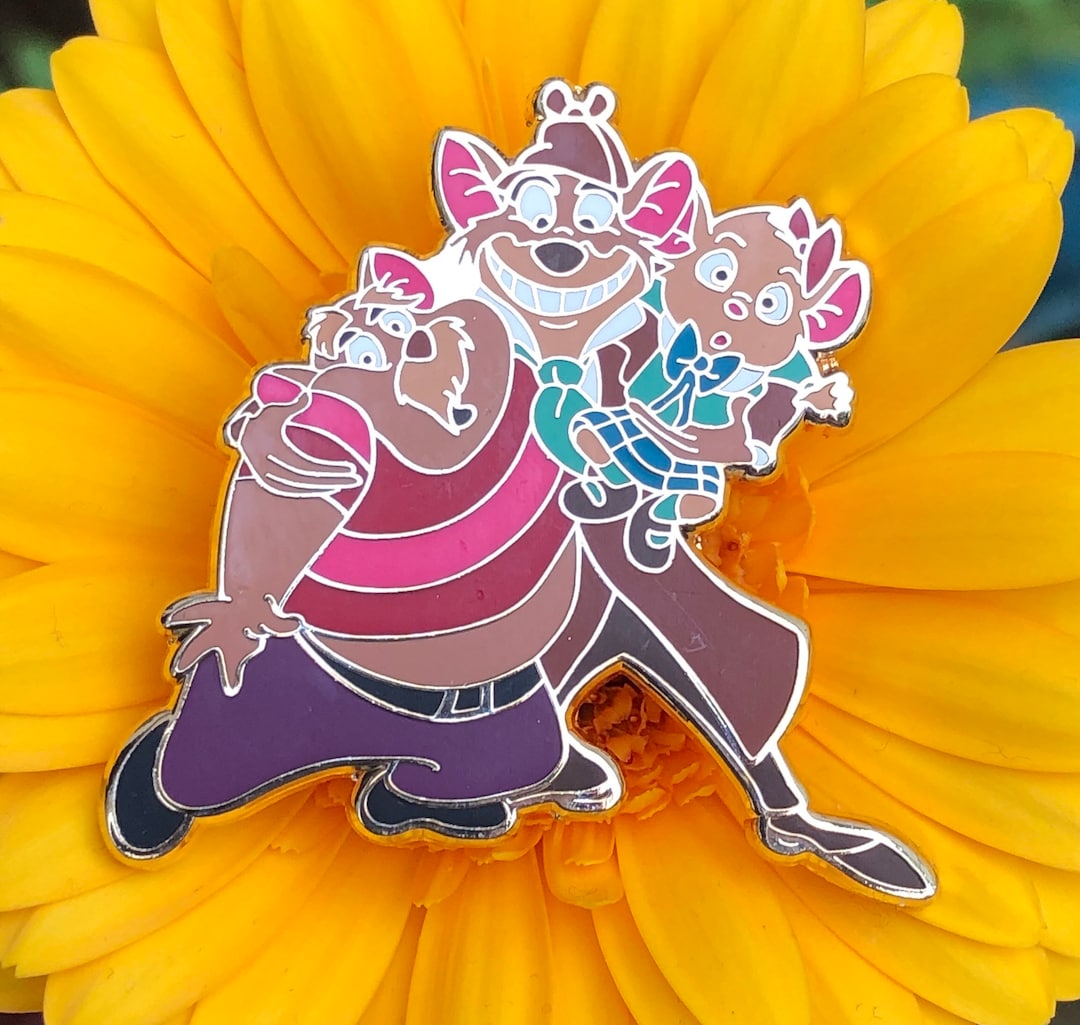 The Great Mouse Detective, Basil of Baker Street, Doctor Dawson, Olivia  Flaversham Hard Enamel Pin Badge - Etsy, image size:1080x1025