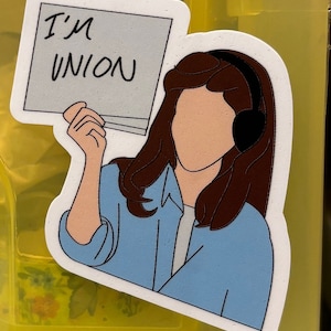 Roz Doyle « I'm Union » vinyle autocollant Frasier