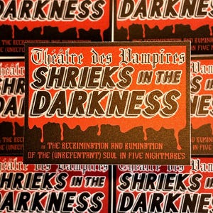 Theatre des Vampires Poster Sticker  IWTV  Vinyl Sticker