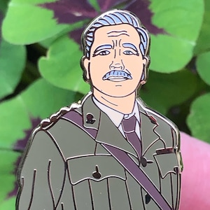 The Captain BBC Ghosts Hard Enamel Lapel Pin