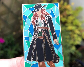 Anne Bonny Black Sails Hard Enamel Pin