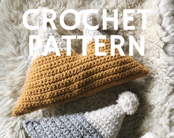 HÄKELMUSTER // Cosy Mountain Dekokissen // Mount Edith Kissen // Herbst Home Accent