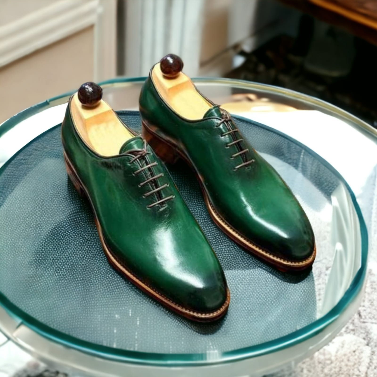 green dress shoes for sale