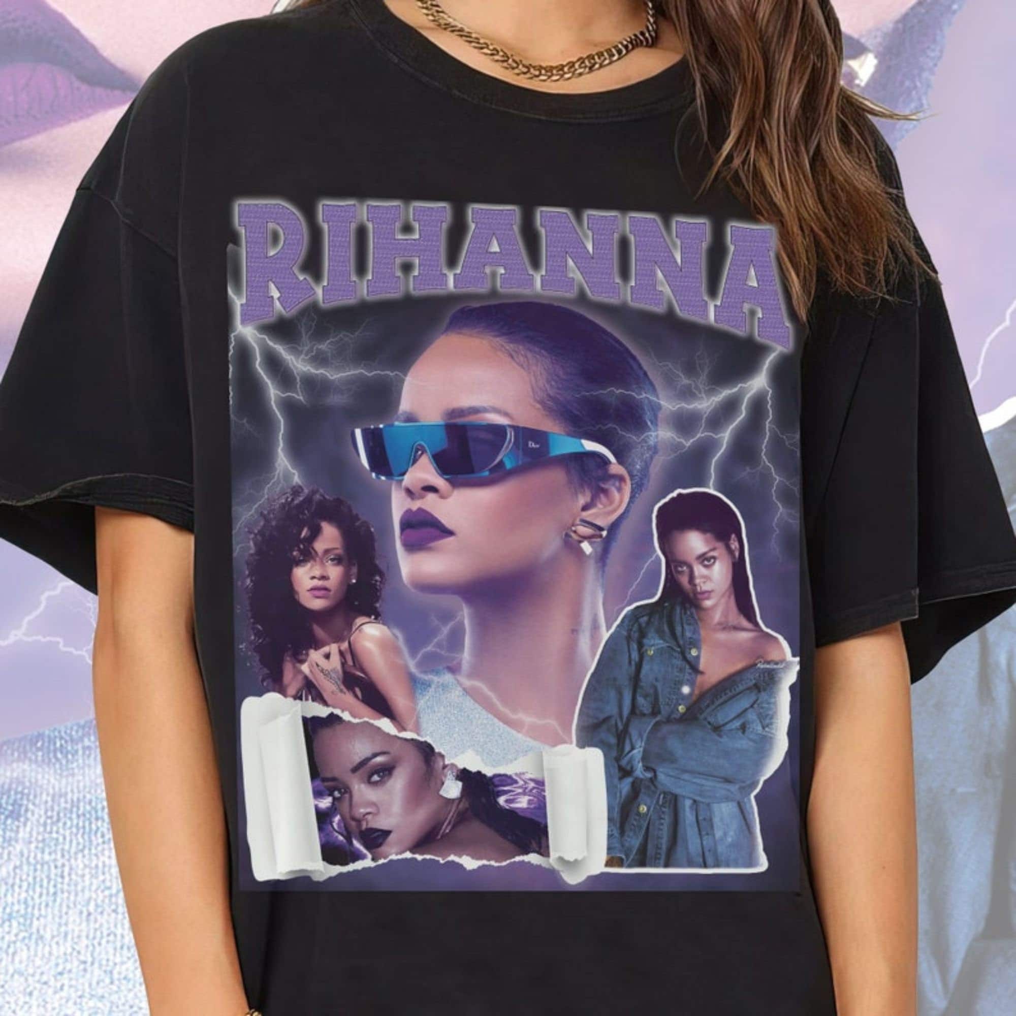 Discover Rihanna Vintage 90er Jahre, Rihanna Bootleg Retro Fan Shirt,