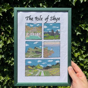 Isle of Skye cross stitch pattern PDF download